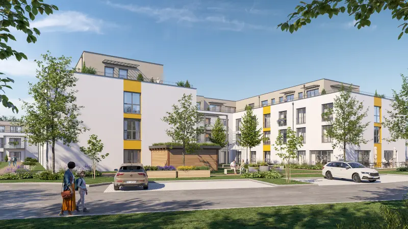 Moderne Pflegeeinrichtung – Seniorenpark