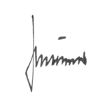 Unterschrift